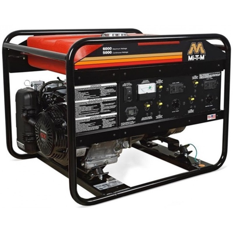 Mi T M 6000 watt Gas Generator with Honda Engine