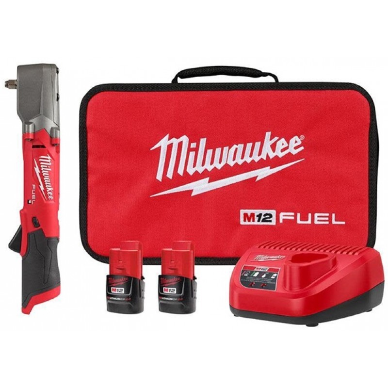 Milwaukee M12 FUEL 3/8inch Right Angle Impact Wrench Kit