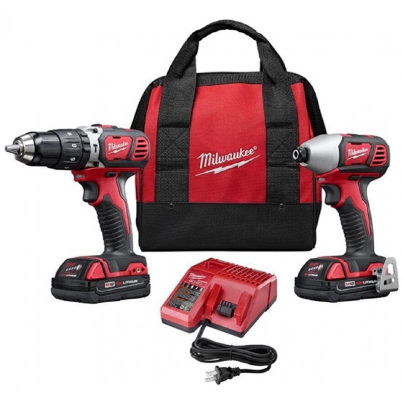 Milwaukee M18 Cordless Lithium-Ion 2-Tool Combo Kit