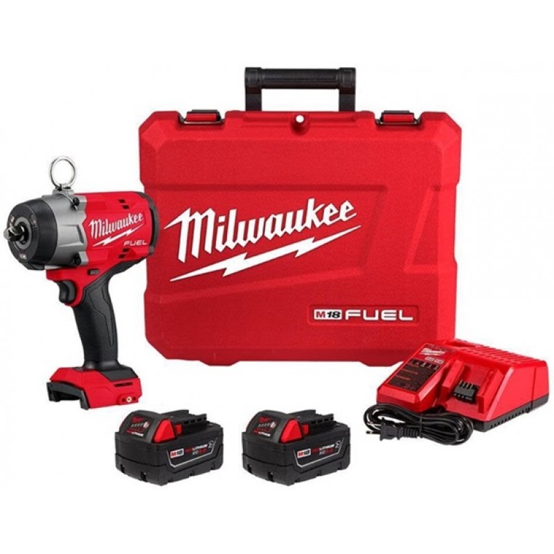 Milwaukee M18 FUEL 1/2in High Torque Impact Wrench with Pin Detent Kit