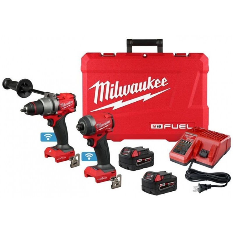 Milwaukee M18 FUEL 2 Tool Combo Kit with ONE-KEY