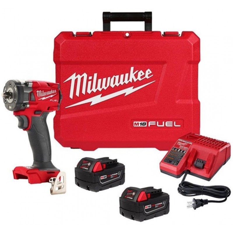 Milwaukee M18 FUEL 3/8inch Compact Impact Wrench with Friction Ring Kit