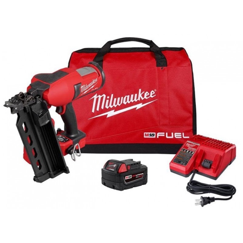 Milwaukee M18 FUEL Duplex Nailer Kit