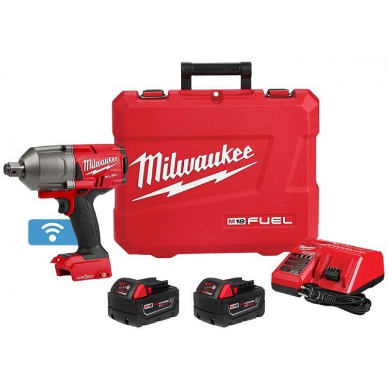 Milwaukee M18 FUEL with ONE-KEY High Torque Impact Wrench 3/4inch Friction Ring Kit