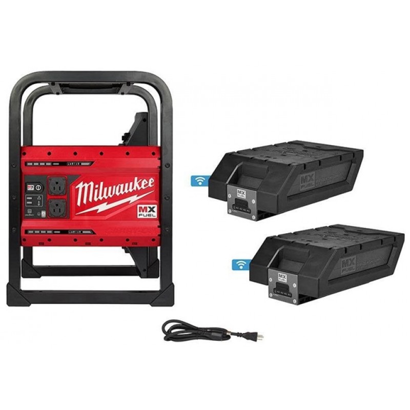 Milwaukee MX FUEL CARRY-ON 3600with 1800W Power Supply