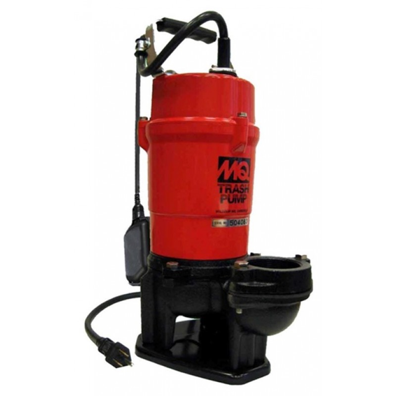 Multiquip 1 HP Submersible Trash Pump with Float