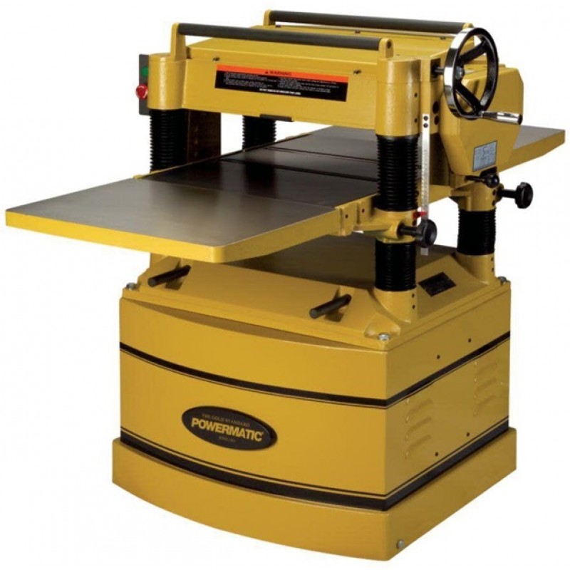 Powermatic 209HH 20in Planer with Byrd Helical Cutter Head