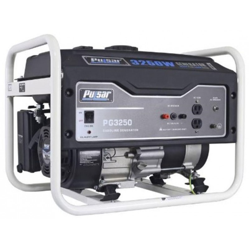 Pulsar Products Generator 120V 3250W 208cc 4 Stroke Gasoline Portable