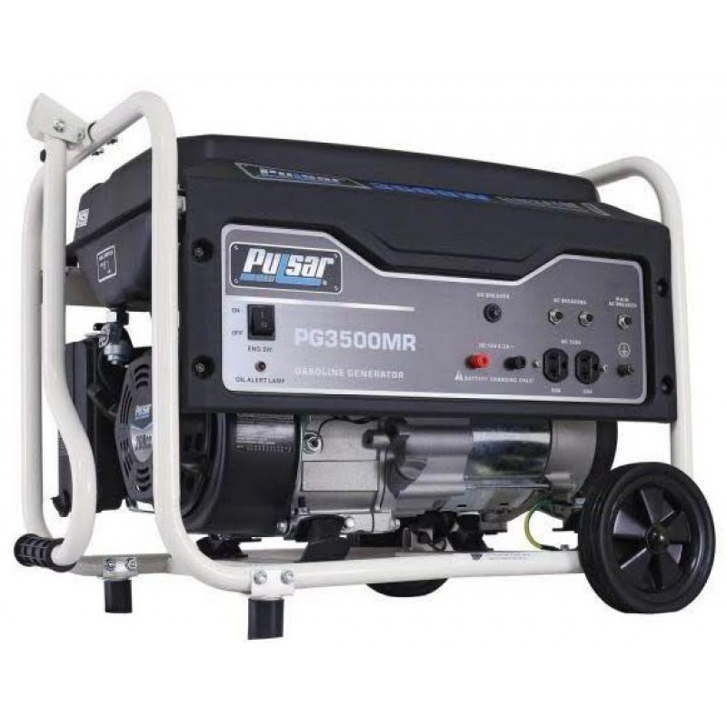 Pulsar Products Generator 120V 3500W 208cc 4 Stroke Gasoline Portable