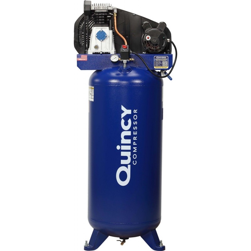 Quincy Electric Air Compressor 3.5HP 60 Gallon Vertical