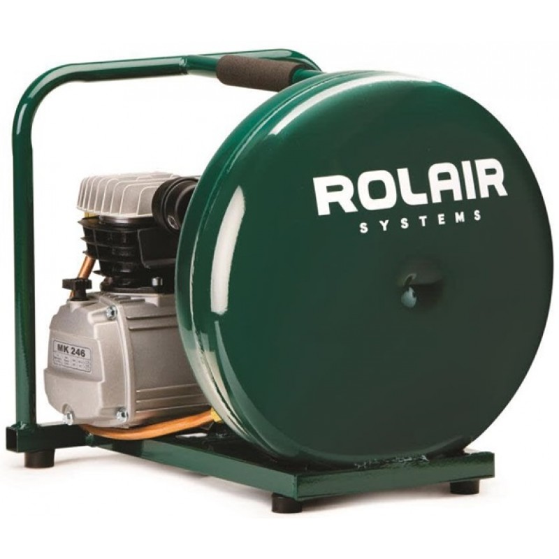 Rolair 2 HP (115V) 4.1 CFM@90PSI 4.5 Gall Vertical Pancake Compressor