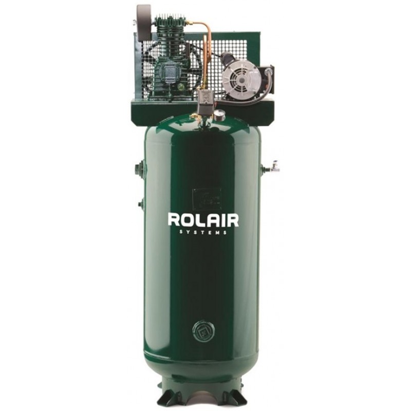 Rolair 3HP 30Gal Air Compressor 230V 1Ph