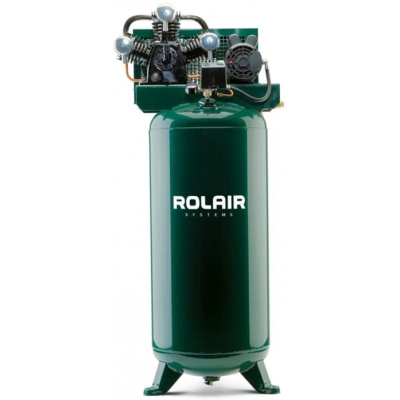 Rolair 5 HP (230V) 16CFM@100PSI Vertical 60 Gall Compressor