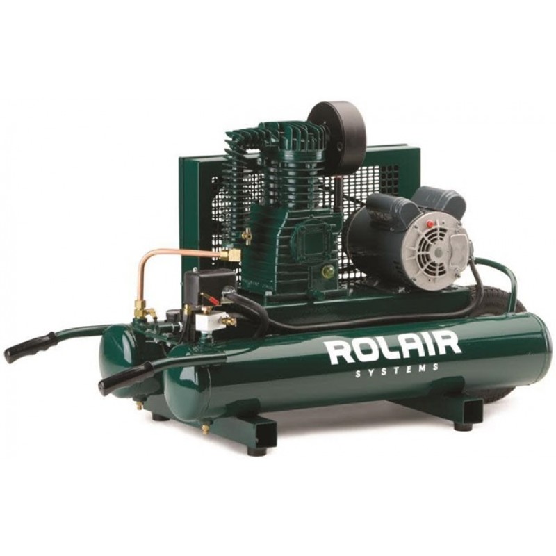 Rolair 9 Gallon Twin Tank Compressor