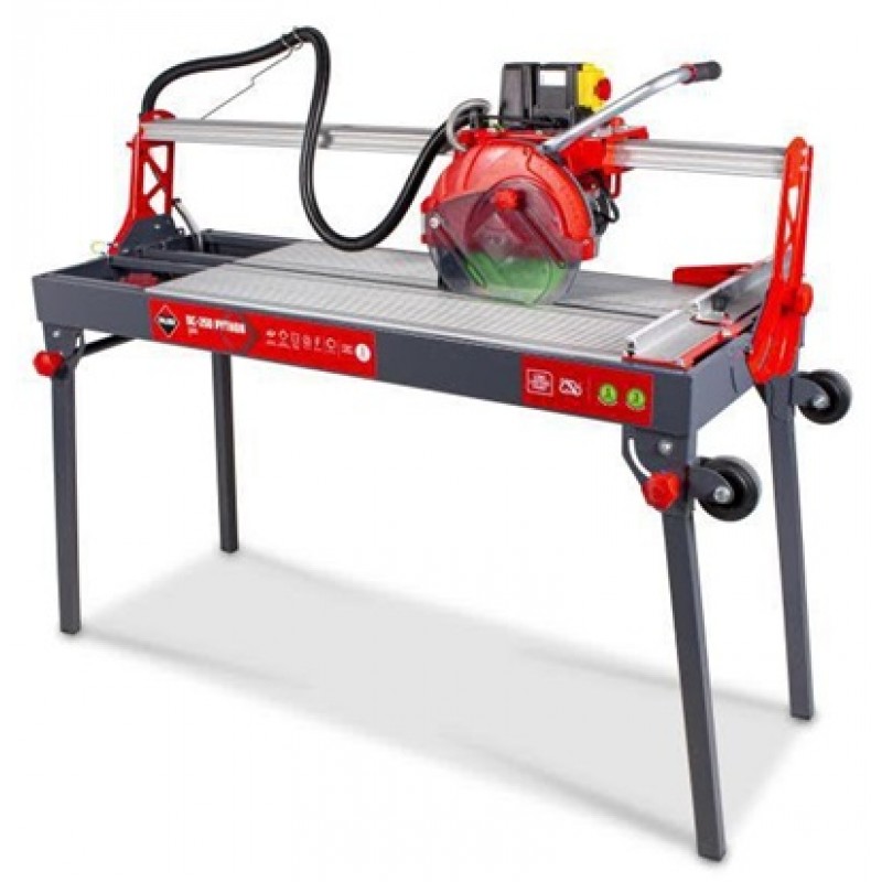 Rubi Tools DC-250 Python 1200 48in Wet Tile Saw 10in Blade