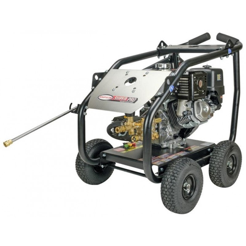 Simpson Super Pro Roll Cage Cold Water Professional Gas Pressure Washer 4000 PSI