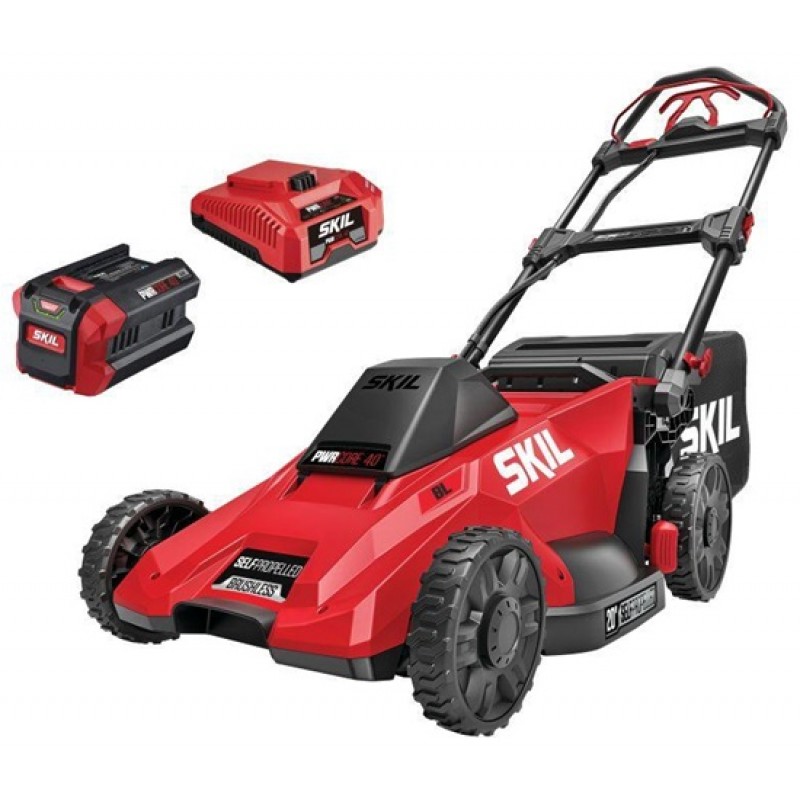 SKIL PWR CORE 40 Brushless 40V 20 Inch Self-Propelled Mower Kit