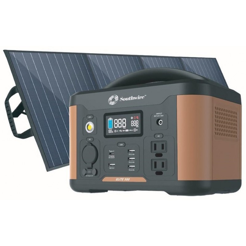 Southwire Elite 500 Series with Solar Panel Bundle