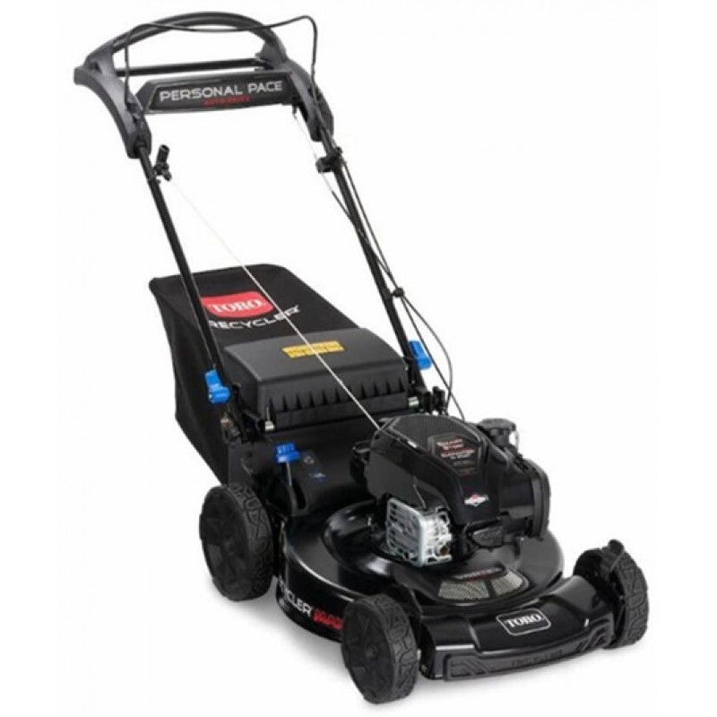 Toro 22 Inch (56 cm) Recycler Max Gas Lawn Mower with Personal Pace & SmartStow