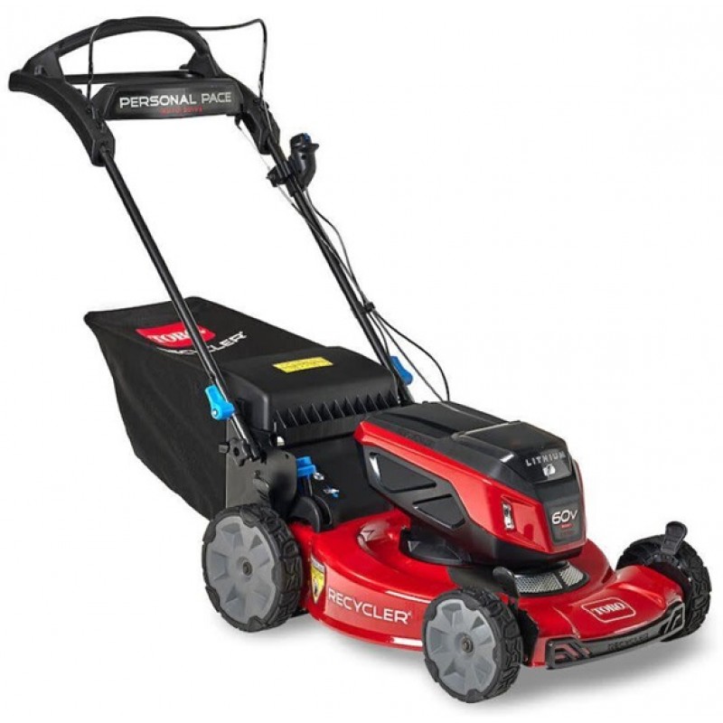 Toro 60V 22in Self Propelled Push Lawn Mower 6Ah Kit