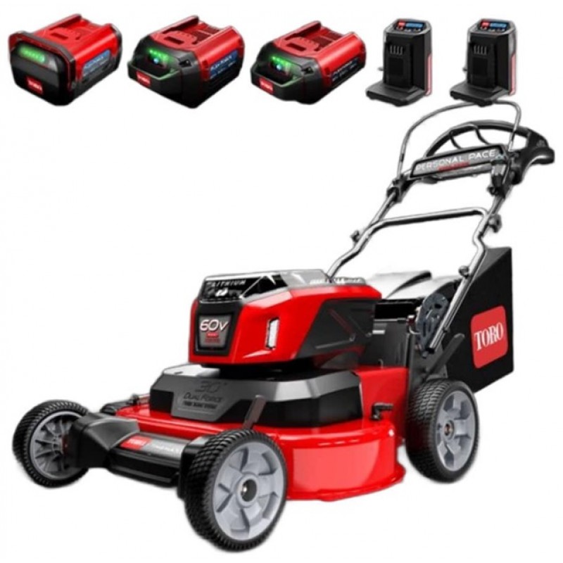 Toro 60V 30 Inch eTimeMaster Walk Behind Push Lawn Mower Kit