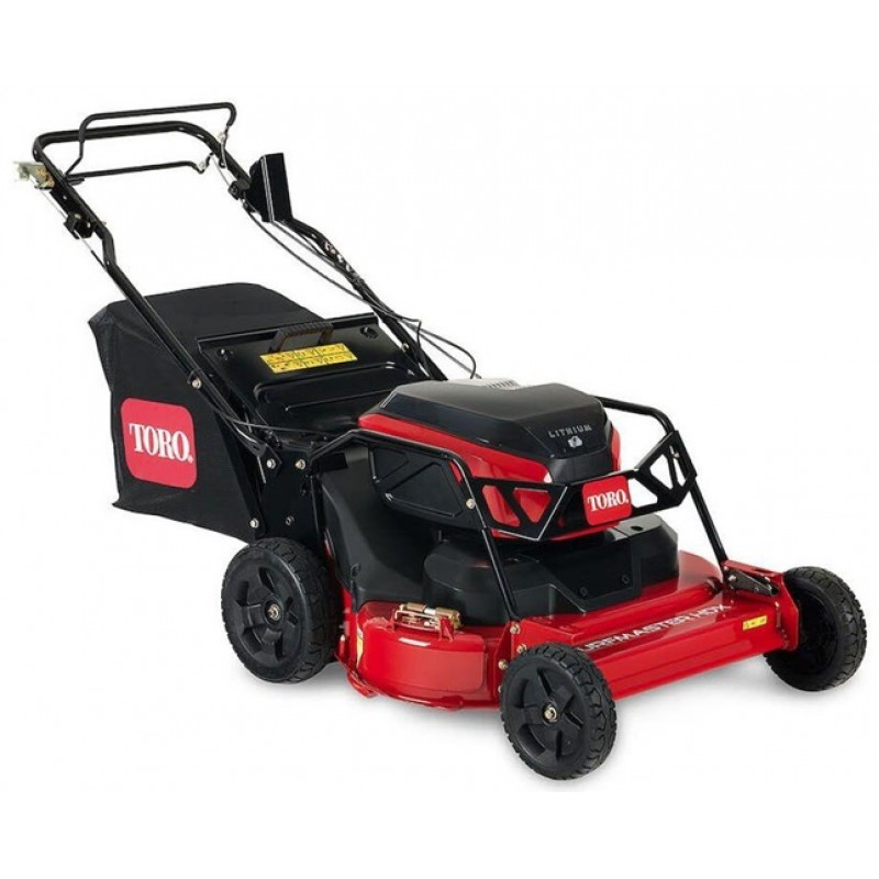 Toro TurfMaster Revolution 30in 60V Max Electric Mower with 10Ah Battery 3pk & Charger Kit