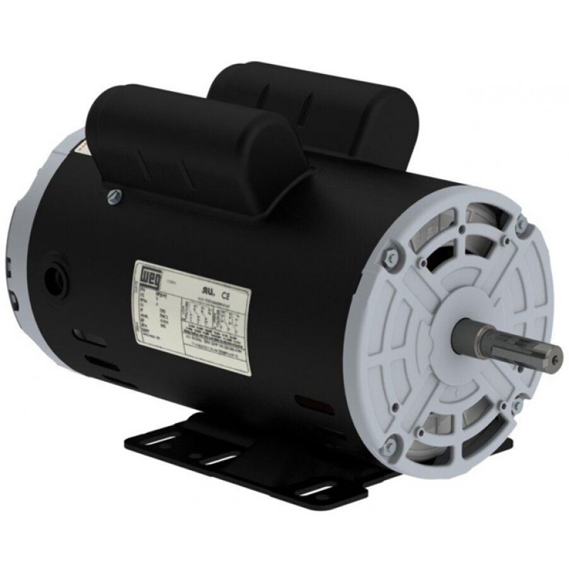 WEG 208-230V 3HP 3480 Rpm Definite Purpose Compressor Electric Motor