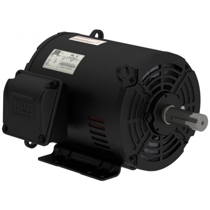 WEG 230-460V 10HP 1770 Rpm General Purpose Compressor Electric Motor