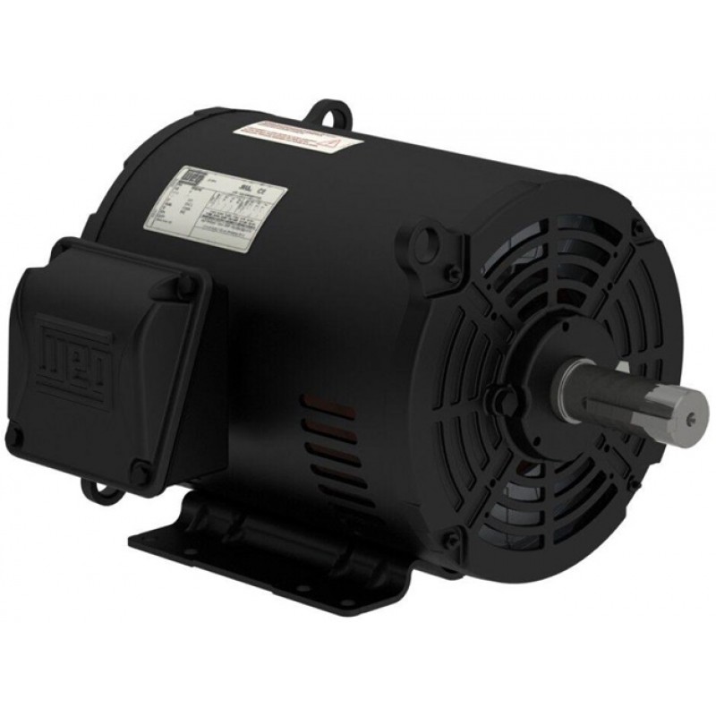 WEG 230-460V 7.5HP 1770 Rpm General Purpose Compressor Electric Motor