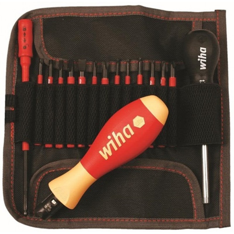 Wiha Insulated TorqueControl SlimLine Set 16 Piece