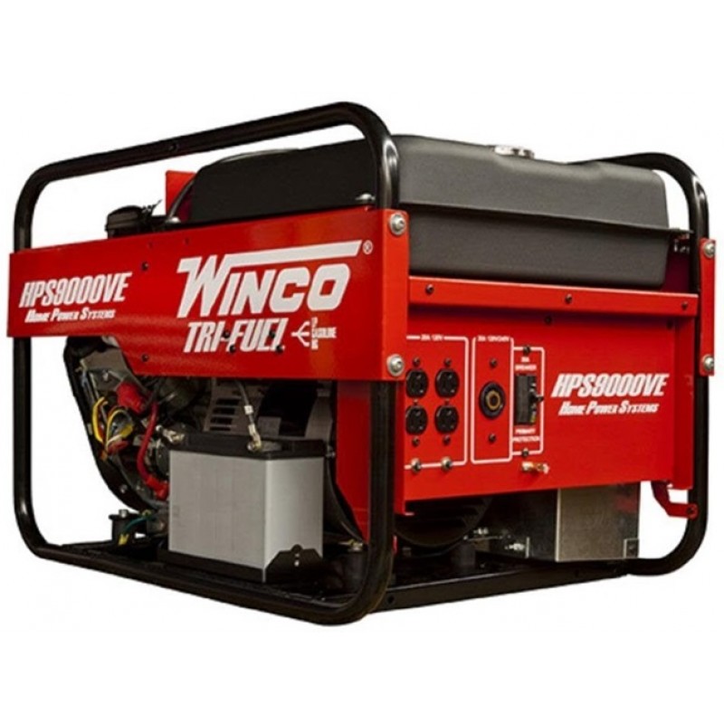 Winco 9000Watt Tri-Fuel Portable Generator (49 State)