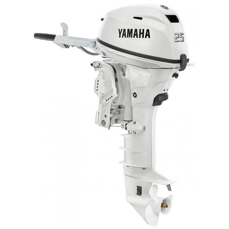 Yamaha F25SWTHC2 25hp Outboard - White