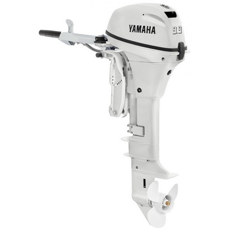 Yamaha F9.9SMHB2 9.9hp Outboard - White