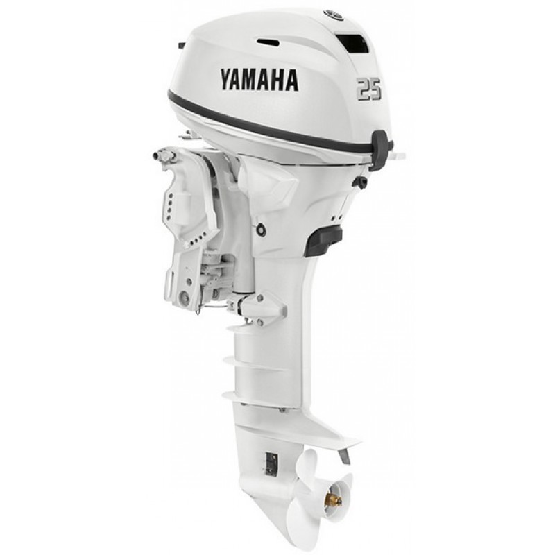 Yamaha T25XWTC2 25hp High Thrust Outboard - White